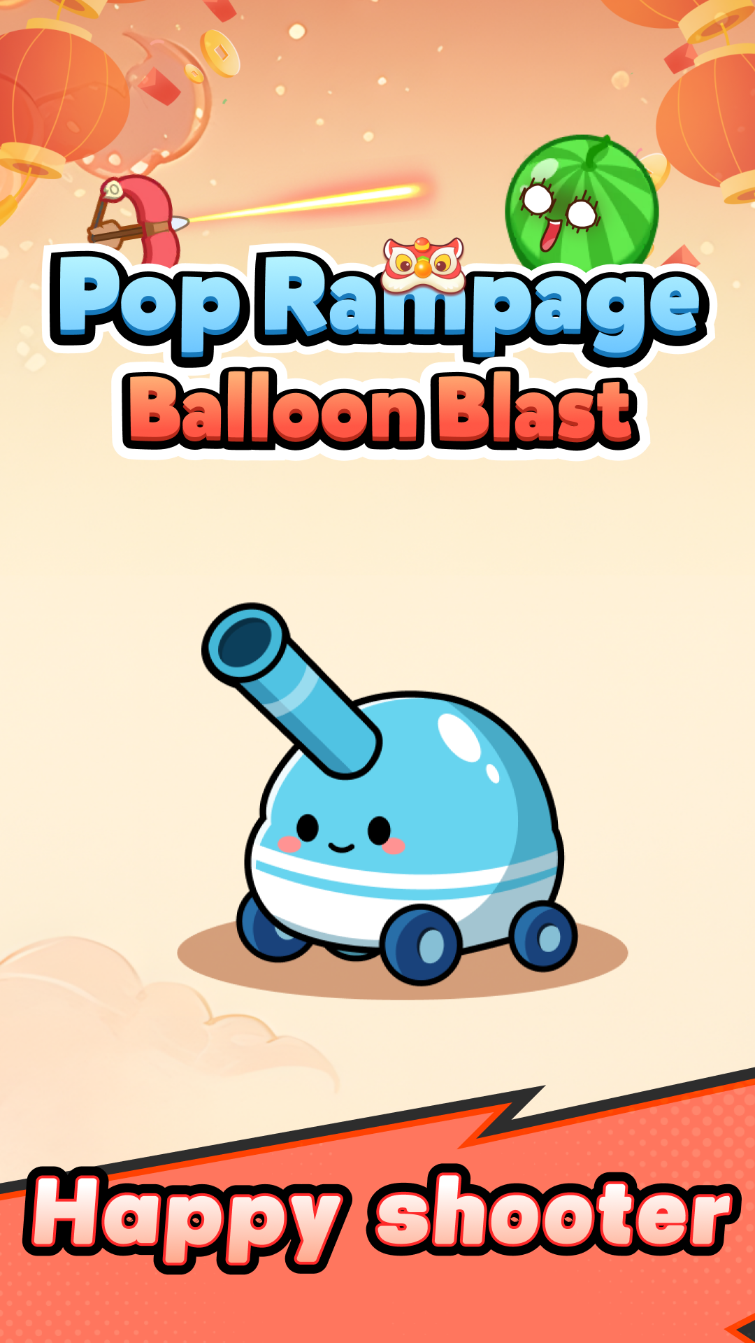 Pop Rampage: Balloon Blast in-game screenshot